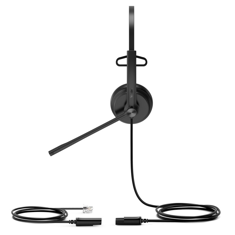 Yealink Headset - YHS34 - Wired Analog RJ9 QD with Noice Cancelling for IP Phone Mono — Buy in Cyprus with Fast Delivery