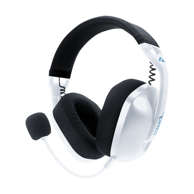 Armaggeddon Gaming Headset USB+3.5mm+2.4G+BT Fabric White - COSMIC-III LITE - USB+3.5mm+2.4G+BT, Fabric White