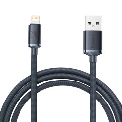 Baseus Cable Lightning to USB-A Crystal Shine - 2m — Buy in Cyprus with Fast Delivery