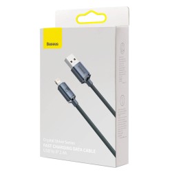 Baseus Cable Lightning to USB-A Crystal Shine - 2m — Buy in Cyprus with Fast Delivery