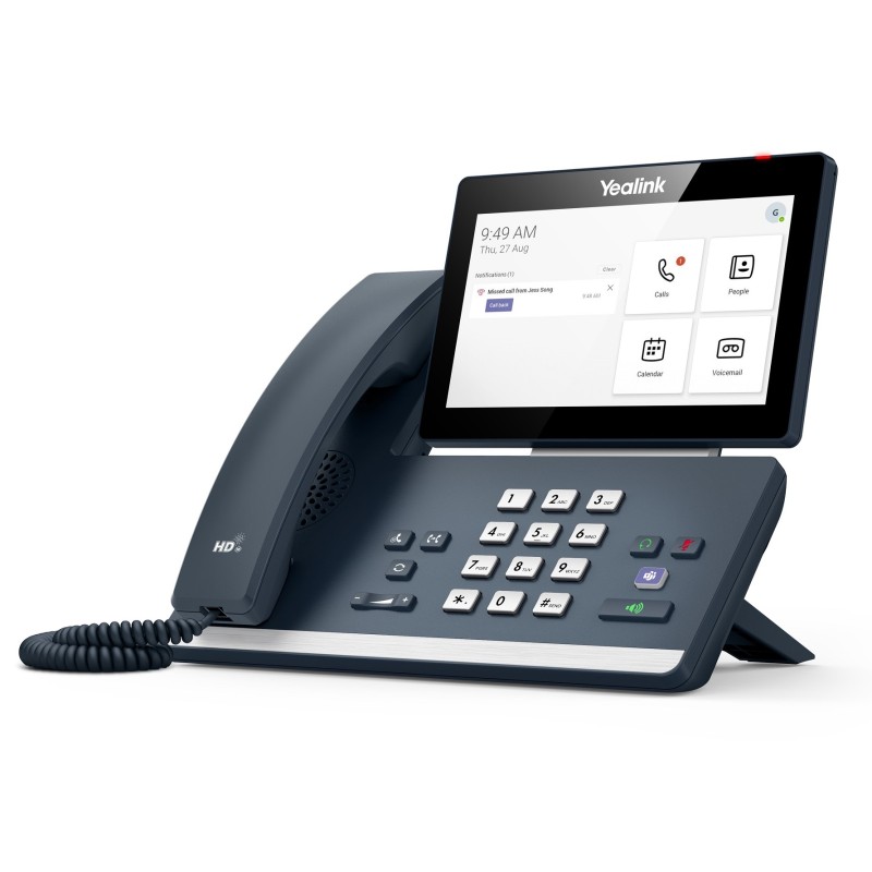 Yealink MS Teams Phone - MP58 TEAMS - with 7.0'' Touch Screen, USB, Bluetooth, Wi-Fi, Expansion & Hybrid Mode