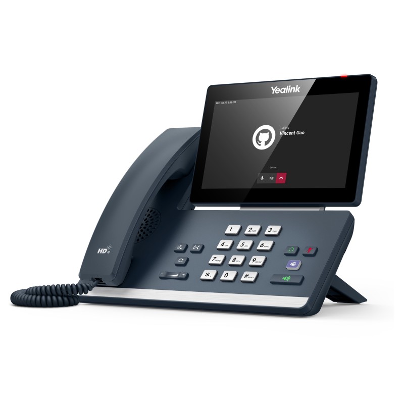 Yealink MS Teams Phone - MP58 TEAMS - with 7.0'' Touch Screen, USB, Bluetooth, Wi-Fi, Expansion & Hybrid Mode