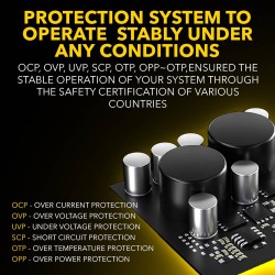 Armaggeddon Gaming PSU 1200W Modular & Certified 80+ VOLTRON GOLD 1200 Black - 1200W, Modular, 80+ VOLTRON GOLD, 1200 Black