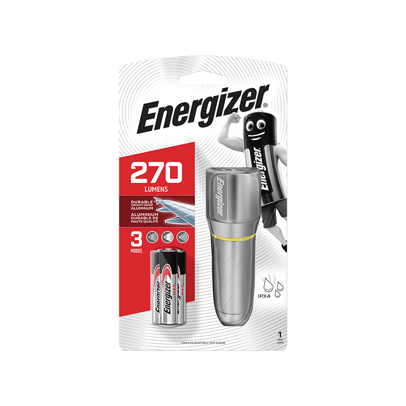 Energizer Light Torch - 270 Lumens (3xAAA) - Vision HD Metal — Buy in Cyprus with Fast Delivery