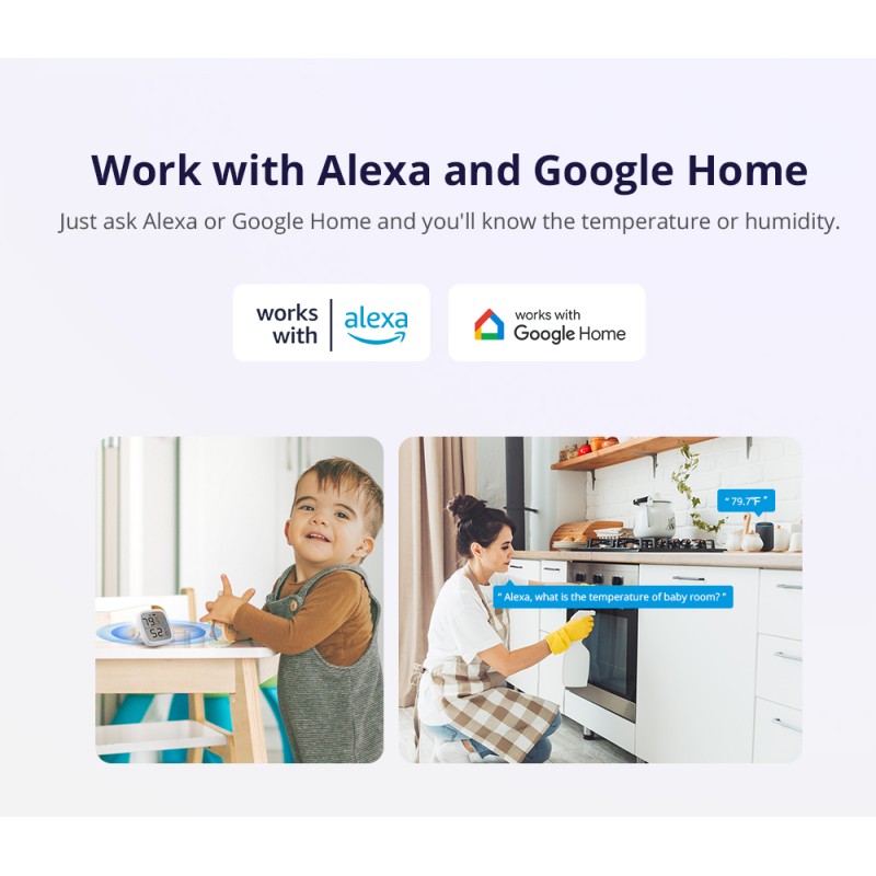 SONOFF Zigbee LCD Smart Temperature Humidity Sensor - SNZB-02D - Zigbee LCD Smart Temperature Humidity Sensor