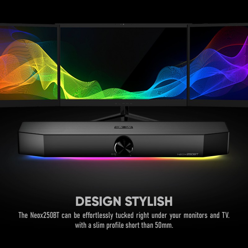 Sonicgear NEOX BT Soundbar - 250BT - 20W Black — Buy in Cyprus with Fast Delivery