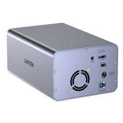 Unitek USB-A 2-Bay External SATA HDD Enclosure - S1308B - with RAID — Buy in Cyprus with Fast Delivery