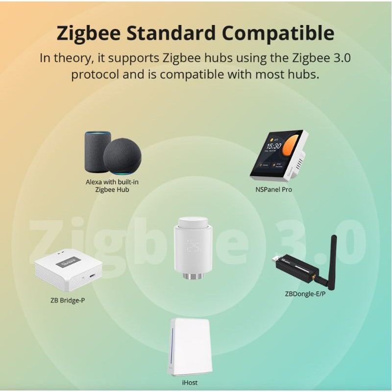 Sonoff ZigBee Thermostatic Radiator Valve - ZigBee — Buy in Cyprus with Fast Delivery