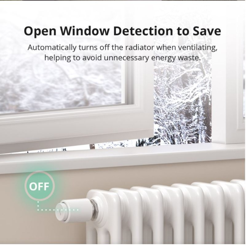 Sonoff ZigBee Thermostatic Radiator Valve - ZigBee — Buy in Cyprus with Fast Delivery