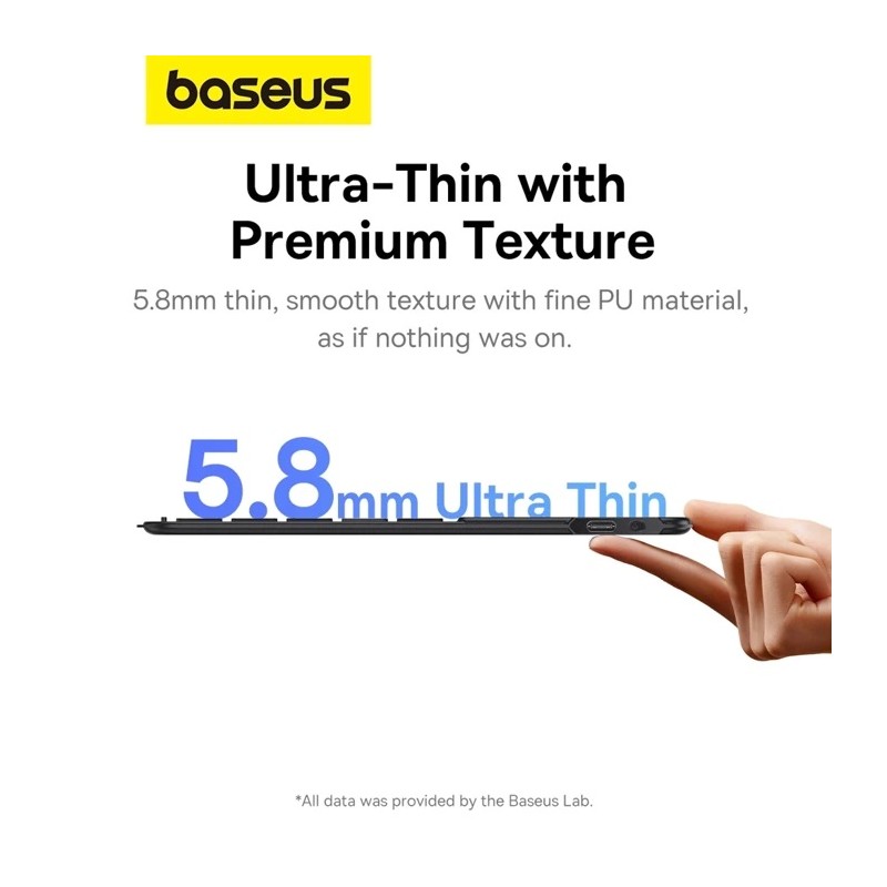 Baseus IT Bluetooth Keyboard with Magnetic Case - Air4 Air5 iPad Pro 11 — Buy in Cyprus with Fast Delivery