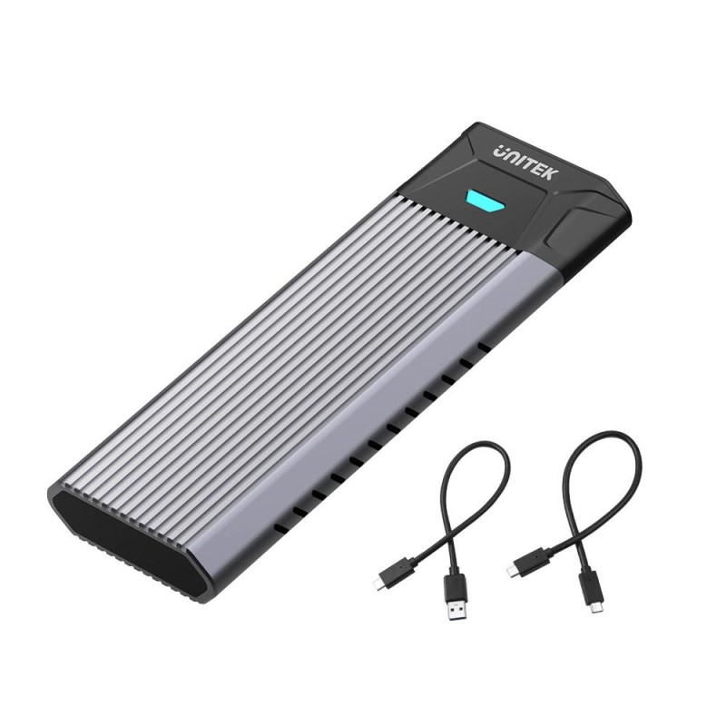 Unitek USB3.1 Gen2 Type-C to M2 SSD NVMe Enclosure - S-1203A - USB3.1 Gen2 Type-C to M2 SSD NVMe Enclosure