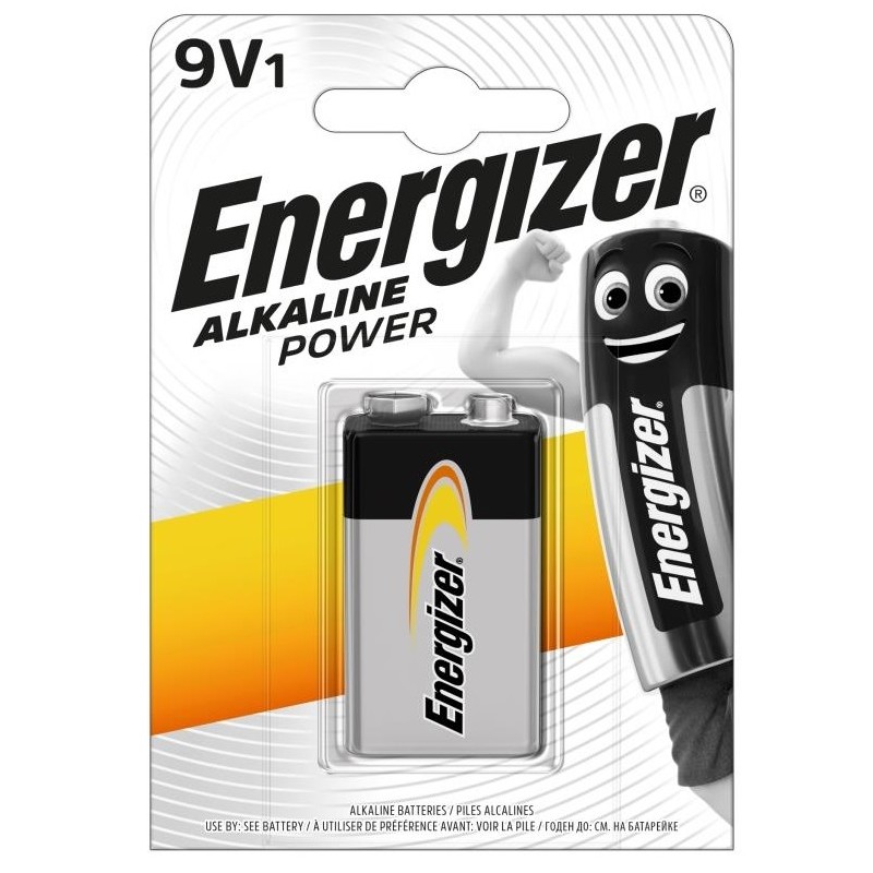 Energizer Alkaline Power 9V - 1pc — Buy in Cyprus with Fast Delivery
