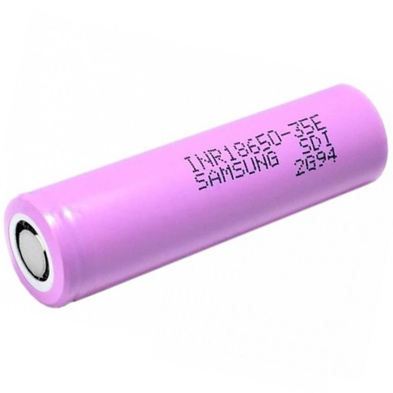 Samsung 18650 Lithium Battery - INR18650-35E - 3.6V 3500mAh — Buy in Cyprus with Fast Delivery