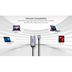 Unitek Converter USB-C to HDMI Cable - V1423B - 8K60Hz 1.8m — Buy in Cyprus with Fast Delivery
