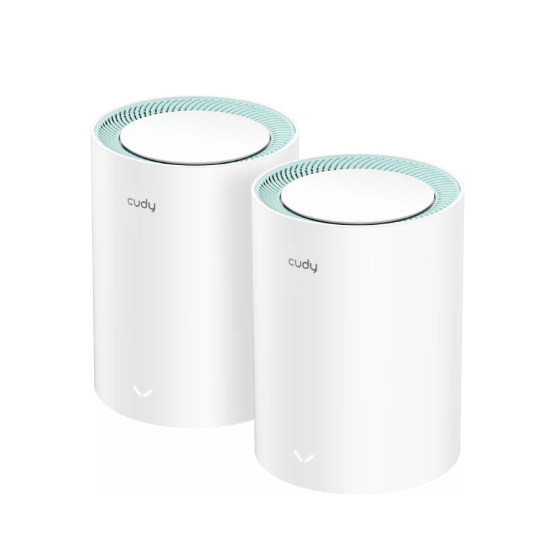 Cudy Mesh AX1500 Dual Band Gigabit Wi-Fi 6 2-Pack - M1500 - AX1500 Dual Band Gigabit Wi-Fi 6 2-Pack