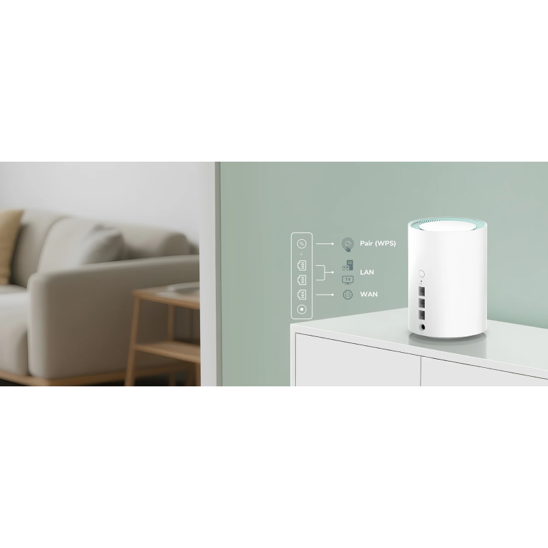 Cudy Mesh AX1500 Dual Band Gigabit Wi-Fi 6 2-Pack - M1500 - AX1500 Dual Band Gigabit Wi-Fi 6 2-Pack