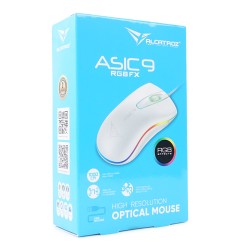 Alcatroz RGB Wired Mouse White - ASIC 9 - RGB Wired White — Buy in Cyprus with Fast Delivery
