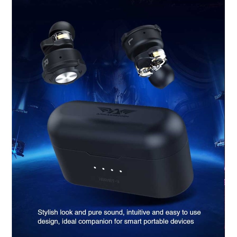 Armaggeddon Earphones - HORNET 3 - Dual Driver TWS Gaming Earphones — Buy in Cyprus with Fast Delivery