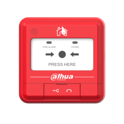 Dahua Addressable Fire Alarm Manual Call Point - HY-1200-CTXF - without Base — Buy in Cyprus with Fast Delivery
