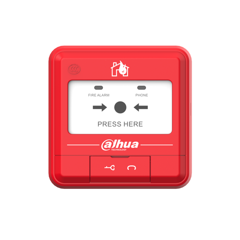 Dahua Addressable Fire Alarm Manual Call Point - HY-1200-CTXF - without Base — Buy in Cyprus with Fast Delivery