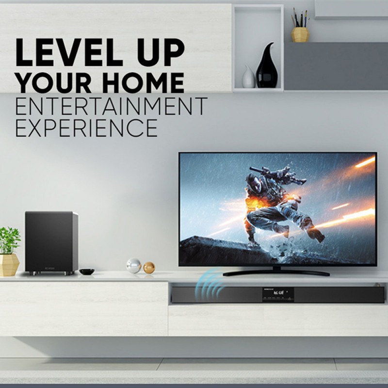 SonicGear SoundBar - BT-6500 - 200W & Wireless SubWoofer BT-USB-FM-HDMI — Buy in Cyprus with Fast Delivery