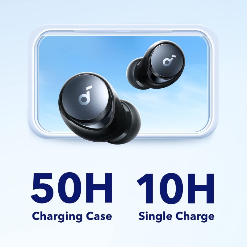 Anker Soundcore TWS Earphone HiRes ANC IPX4 Black - Space A40 - HiRes ANC IPX4 Black — Buy in Cyprus with Fast Delivery