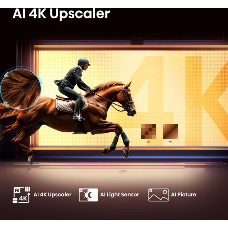 Hisense TV - 50E7Q - 50'' 4K QLED TV Smart — Buy in Cyprus with Fast Delivery