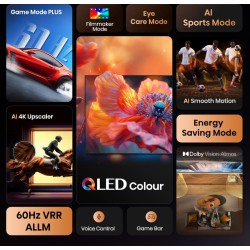 Hisense TV - 50E7Q - 50'' 4K QLED TV Smart — Buy in Cyprus with Fast Delivery