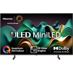 Hisense TV - 50U6NQ - 50'' 4K Smart QLED MINI LED TV — Buy in Cyprus with Fast Delivery