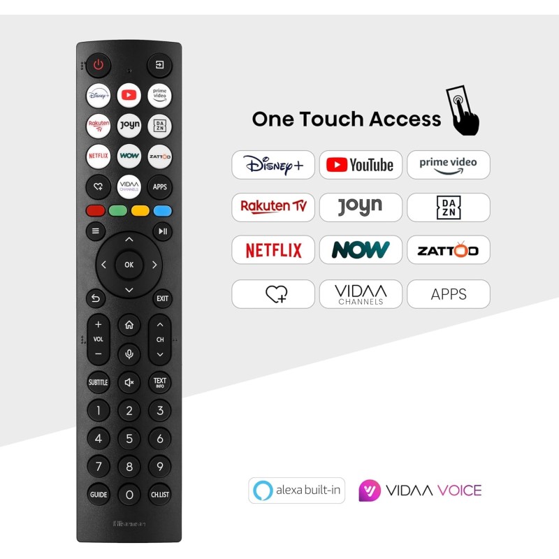 Hisense TV - 50U6NQ - 50'' 4K Smart QLED MINI LED TV — Buy in Cyprus with Fast Delivery