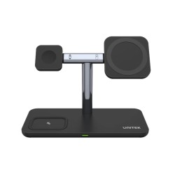 Unitek MagMighty TRI 3in1 Magnetic Wireless Charger Dividable Stand for iPhone-Watch-Airpods P1212A