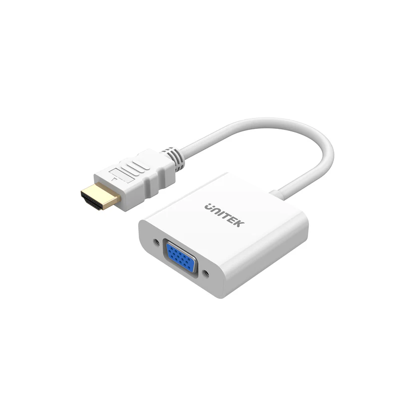 Unitek HDMI to VGA Converter - Y-6333C01 - without Power Port — Buy in Cyprus with Fast Delivery