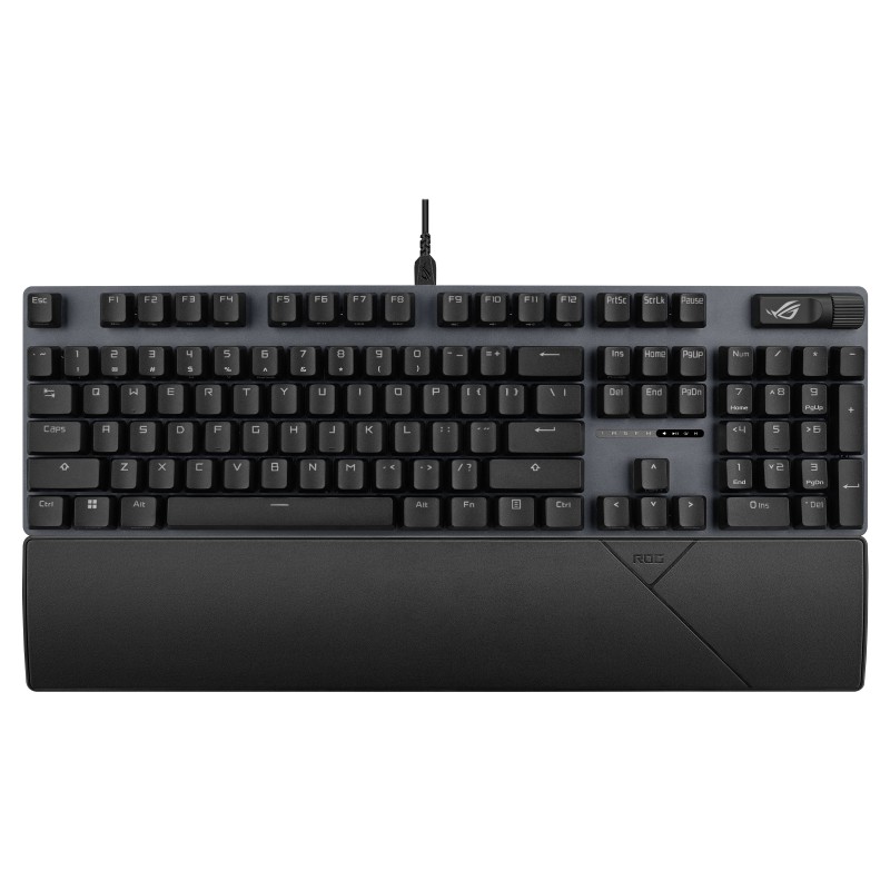 ASUS Gaming Keyboard - NXSWV2 - Mechanical Wired Wrist Rest RGB ROG STRIX SCOPE II X — Buy in Cyprus with Fast Delivery