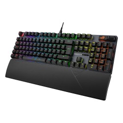 ASUS Gaming Keyboard - NXSWV2 - Mechanical Wired Wrist Rest RGB ROG STRIX SCOPE II X — Buy in Cyprus with Fast Delivery