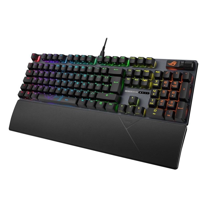 ASUS Gaming Keyboard - NXSWV2 - Mechanical Wired Wrist Rest RGB ROG STRIX SCOPE II X — Buy in Cyprus with Fast Delivery