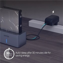 Unitek HDK SATA6G Single Bay HDD Docking Station - S1304A - Single Bay HDD Docking Station — Buy in Cyprus with Fast Delivery