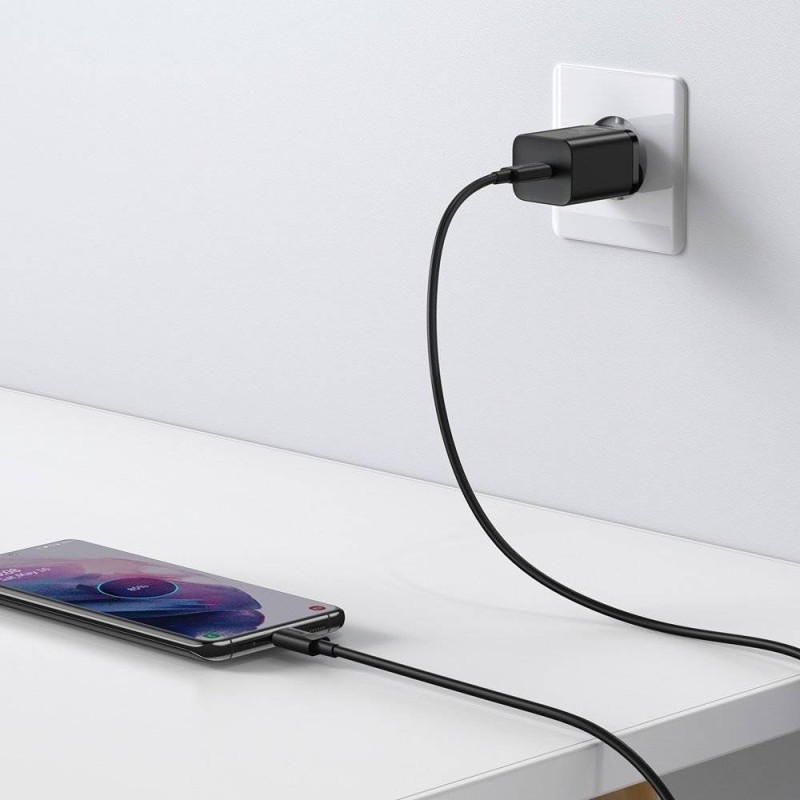 Baseus Wall Charger - 25W USB-C EU Black — Buy in Cyprus with Fast Delivery