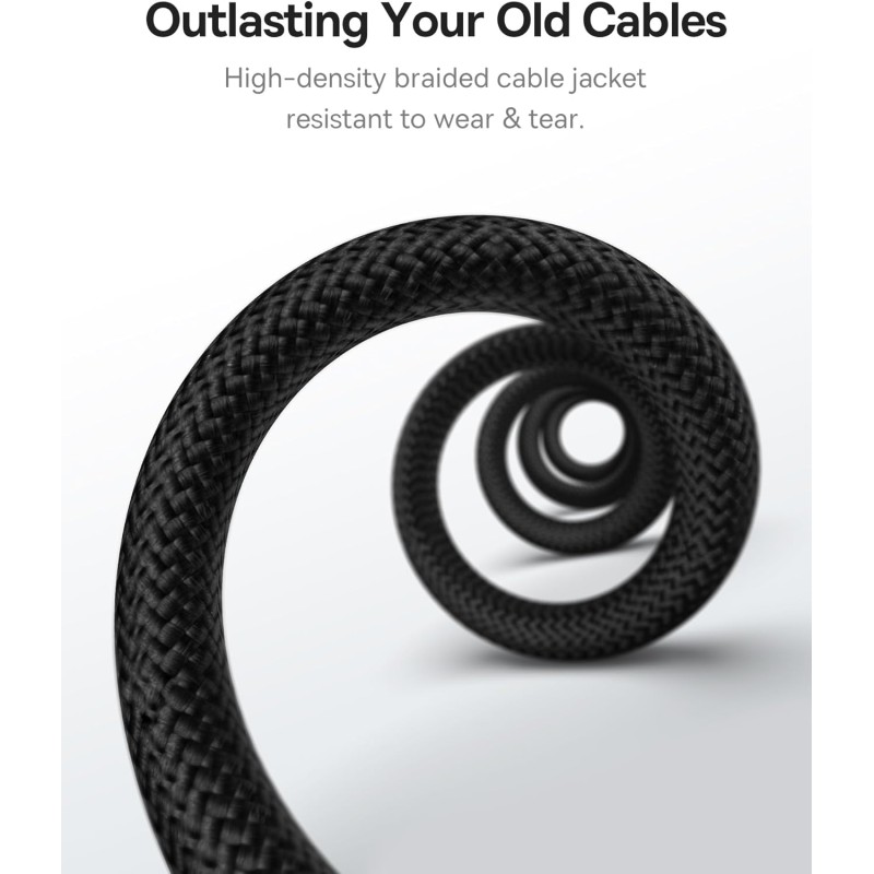 Baseus Tungsten Gold Magnetic Charging Cable Type-C to iP - Tungsten Gold, Magnetic, Type-C to iP