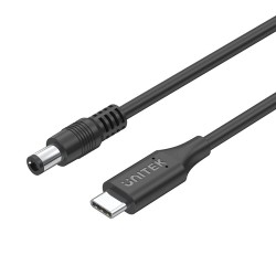 Unitek UCL USB-C to DC Cable 1.8m 65W for Acer 5.5 1.7mm - C14119BK - Unitek UCL USB-C to DC Cable 1.8m 65W for Acer 5.5 1.7mm