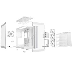 be quiet! Light Base 900 DX Full Tower Case - White, ARGB LED, E-ATX/ATX Support — Buy in Cyprus with Fast Delivery
