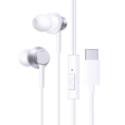 Baseus Earphones - CZ11 - Wired Type C Encok White — Buy in Cyprus with Fast Delivery