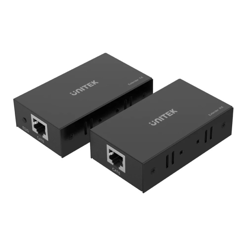 Unitek HDMI Extender Over Ethernet 60m 4K - V100A - 60m 4K — Buy in Cyprus with Fast Delivery