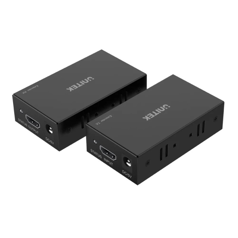 Unitek HDMI Extender Over Ethernet 60m 4K - V100A - 60m 4K — Buy in Cyprus with Fast Delivery