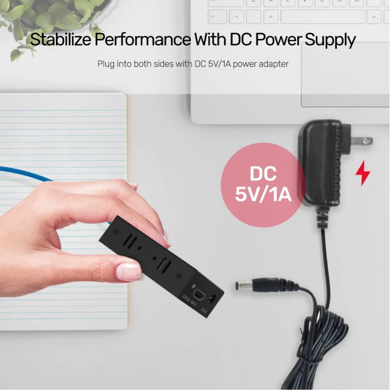 Unitek HDMI Extender Over Ethernet 60m 4K - V100A - 60m 4K — Buy in Cyprus with Fast Delivery