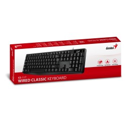 Genius Wired Keyboard (Greek) - KB-117 - Wired Keyboard (Greek) — Buy in Cyprus with Fast Delivery