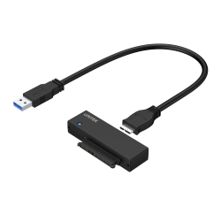 Unitek USB3.0 to SATA 2.5-3.5'' HDD Converter - Y-1039 - USB3.0 to SATA 2.5-3.5'' HDD Converter incl 12V2A PSU