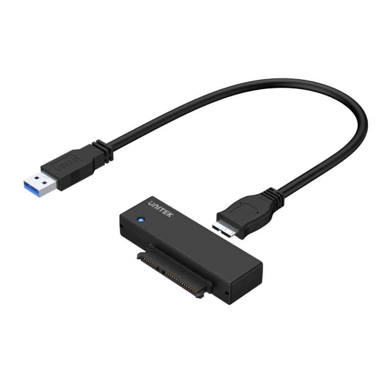 Unitek USB3.0 to SATA 2.5-3.5'' HDD Converter - Y-1039 - USB3.0 to SATA 2.5-3.5'' HDD Converter incl 12V2A PSU