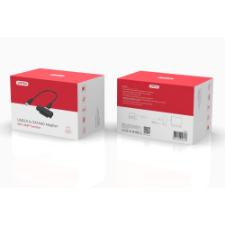 Unitek USB3.0 to SATA 2.5-3.5'' HDD Converter - Y-1039 - USB3.0 to SATA 2.5-3.5'' HDD Converter incl 12V2A PSU