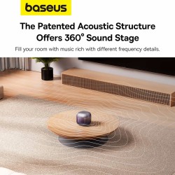 Baseus Speaker Wireless - AeQur V2 - Midnight Purple — Buy in Cyprus with Fast Delivery