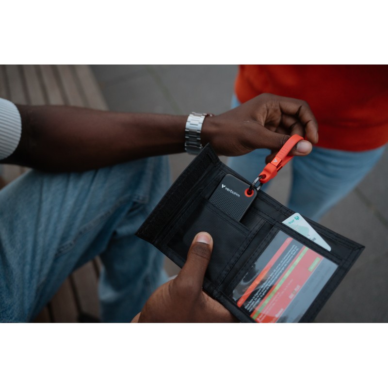 Verbatim SSD Portable Pocket Keyring - 3.2 Gen2 1TB Black Red — Buy in Cyprus with Fast Delivery